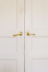 Gold Door handles